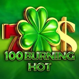 100 Burning Hot slot logo by Amusnet Interactive at Slotmonkey Casino