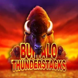 Buffalo Thunderstacks slot visual from Amatic Industries available on slotmonkeyy.nl