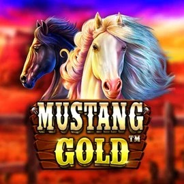 Slots logo of Mustang Gold from Pragmatic Play at Slotmonkey Casino