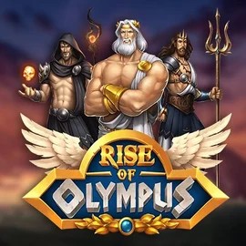 Rise of Olympus slot logo by Play'n GO at Slotmonkey Casino